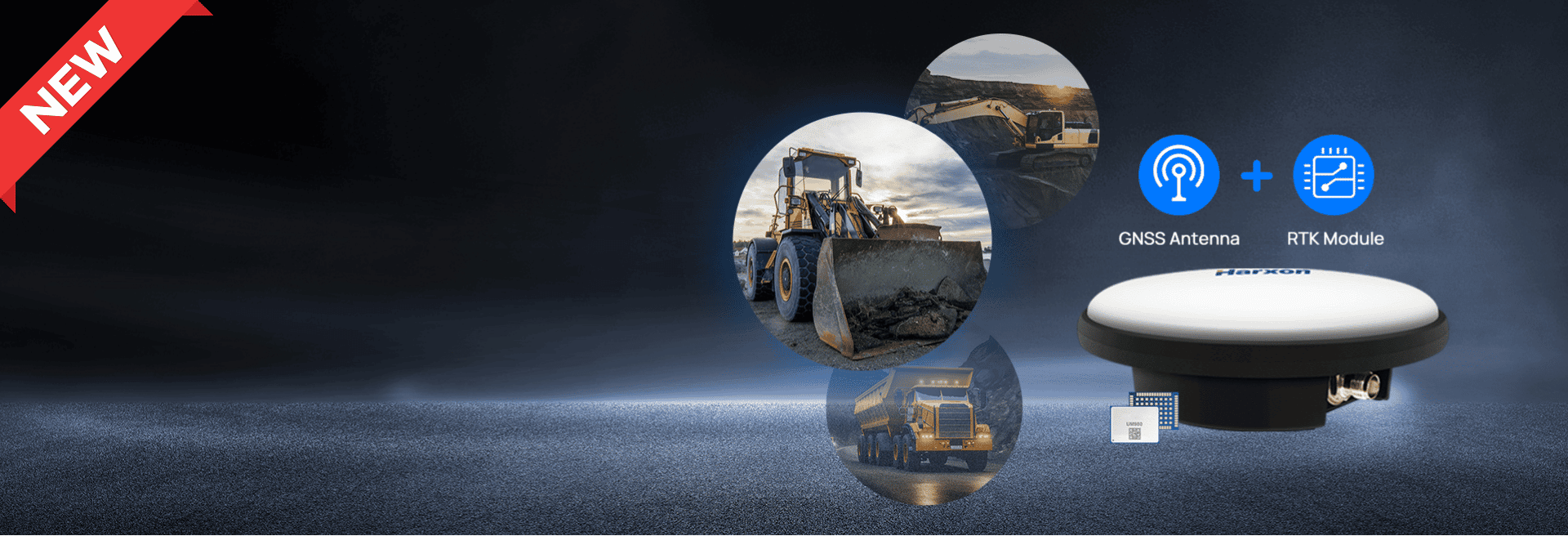 HX-MR405A Ruggedized GNSS Smart Antenna with RTK Module